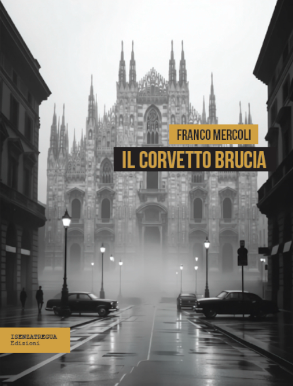 Il corvetto brucia